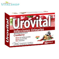 **UROVITAL  x60 cápsulas Natural Freshly**