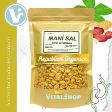 Maní (Natural y/o Salado X500 Gr**