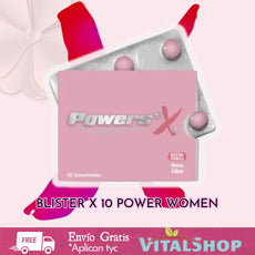 **"Power Sex Blister Women"- 10 Tabletas ¡Envío Gratis!**