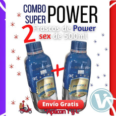 **¡PROMO X2! POWER SEX LÍQUIDO X500 ML ¡ENVÍO GRATIS!**