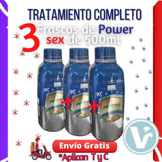 **¡PROMO X3! POWER SEX LÍQUIDO X500 ML ¡ENVÍO GRATIS!**