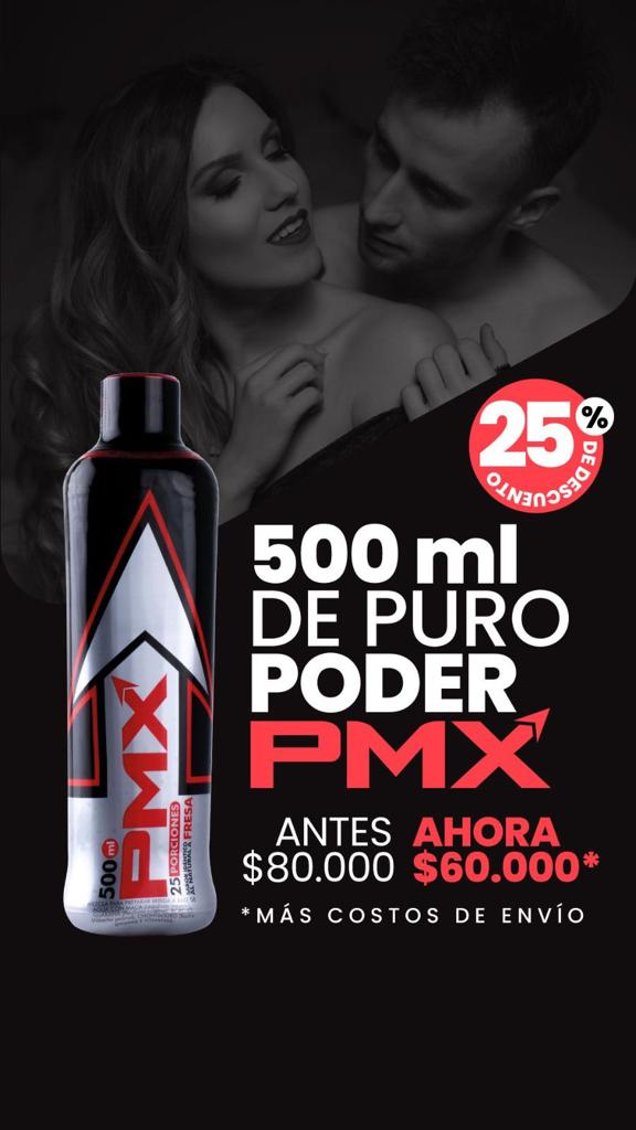 Bebida Pmx Poder Max X500 Ml Potencia Y Energía Al Máximo ¡envío Gra Vitalshop Colombia 