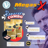 **Combo ¡RENACER! Mega Sex  X24 pastillas - ENVÍO GRATIS**