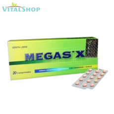 **Mega-Sex X20 Tabletas 100% Natural ¡Envío Gratis!**